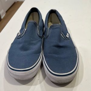 Blue Slip On Vans